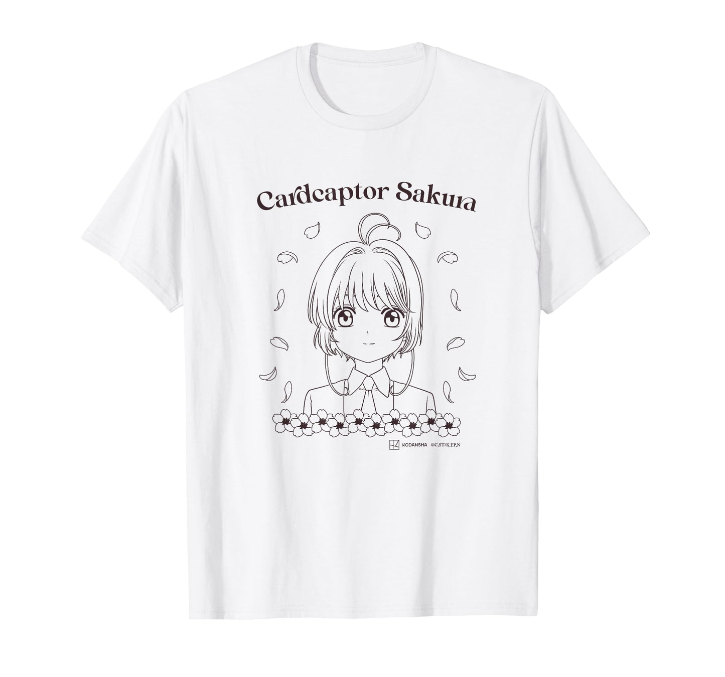 Cardcaptor Sakura: Clear Card - “Sakura and Flowers” T-Shirt