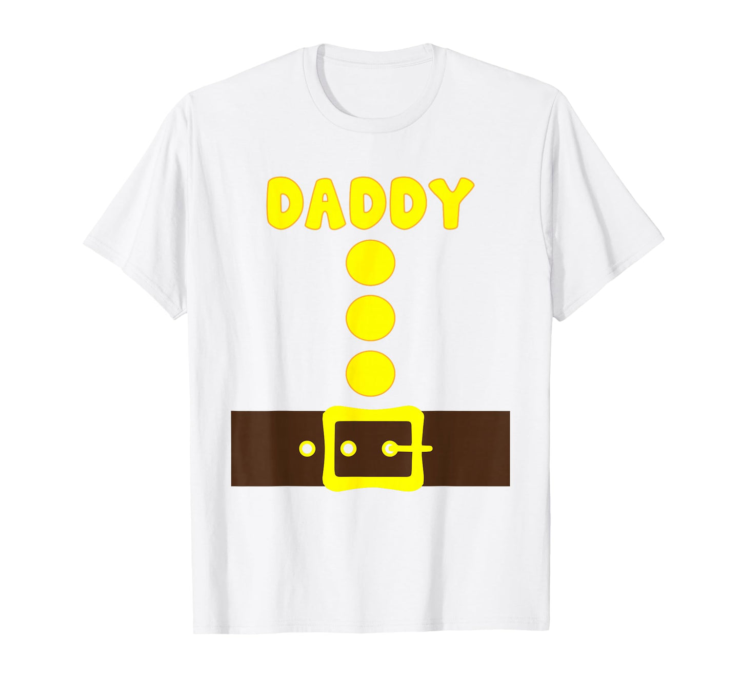 Daddy Dwarf Halloween Matching Group Color Costume Family T-Shirt