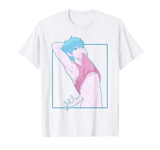 Femboy Anime Boy Aesthetic Crossdressing Yaoi Pastel T-Shirt