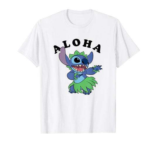 Disney Lilo & Stitch Aloha Hula Dancing Stitch T-Shirt