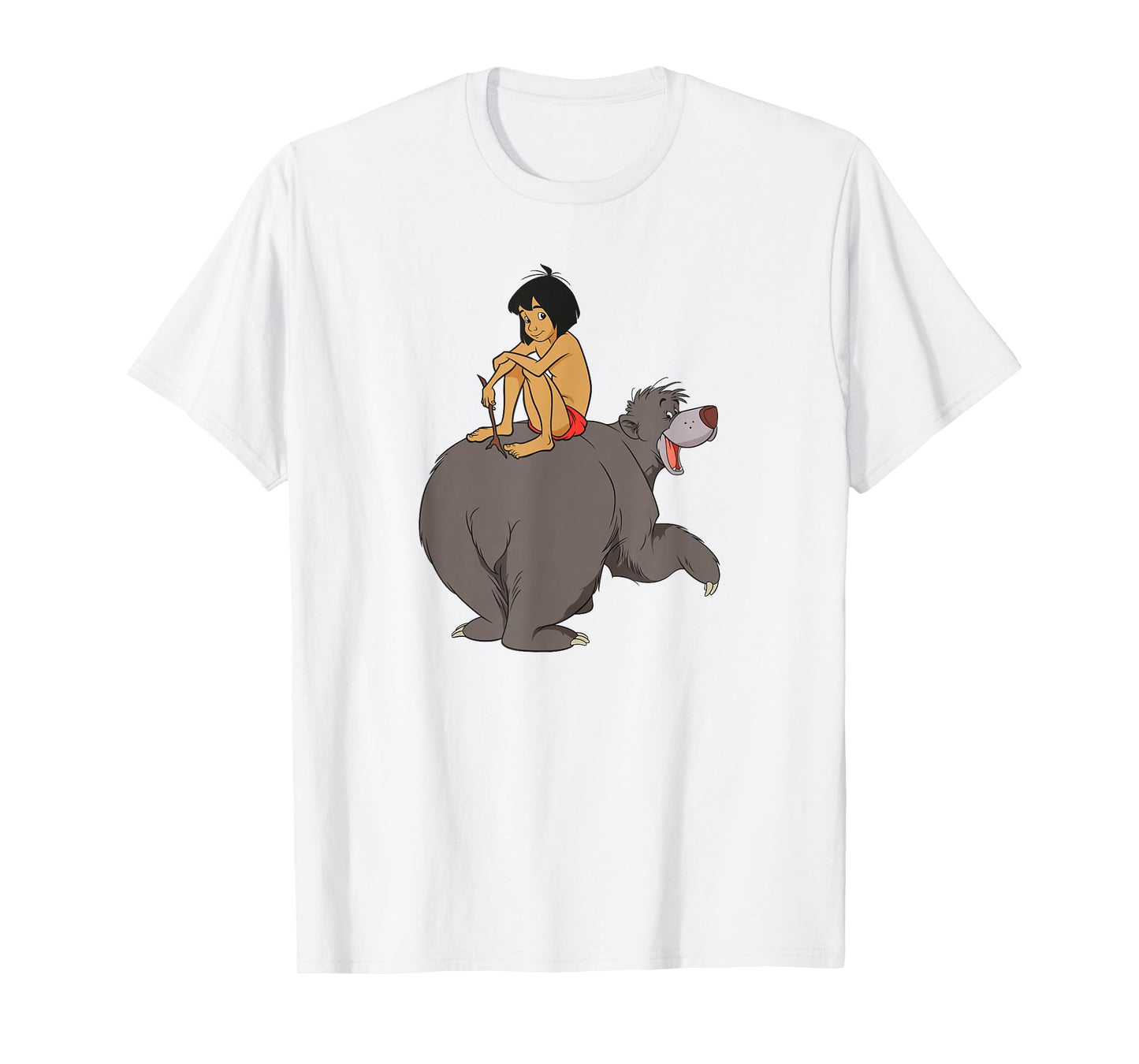 Disney - The Jungle Book Mowgli and Baloo Chillin T-Shirt