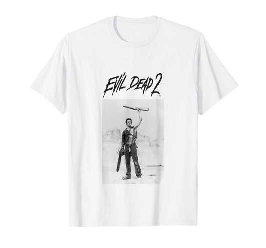 Evil Dead 2 Black Text Logo T-Shirt