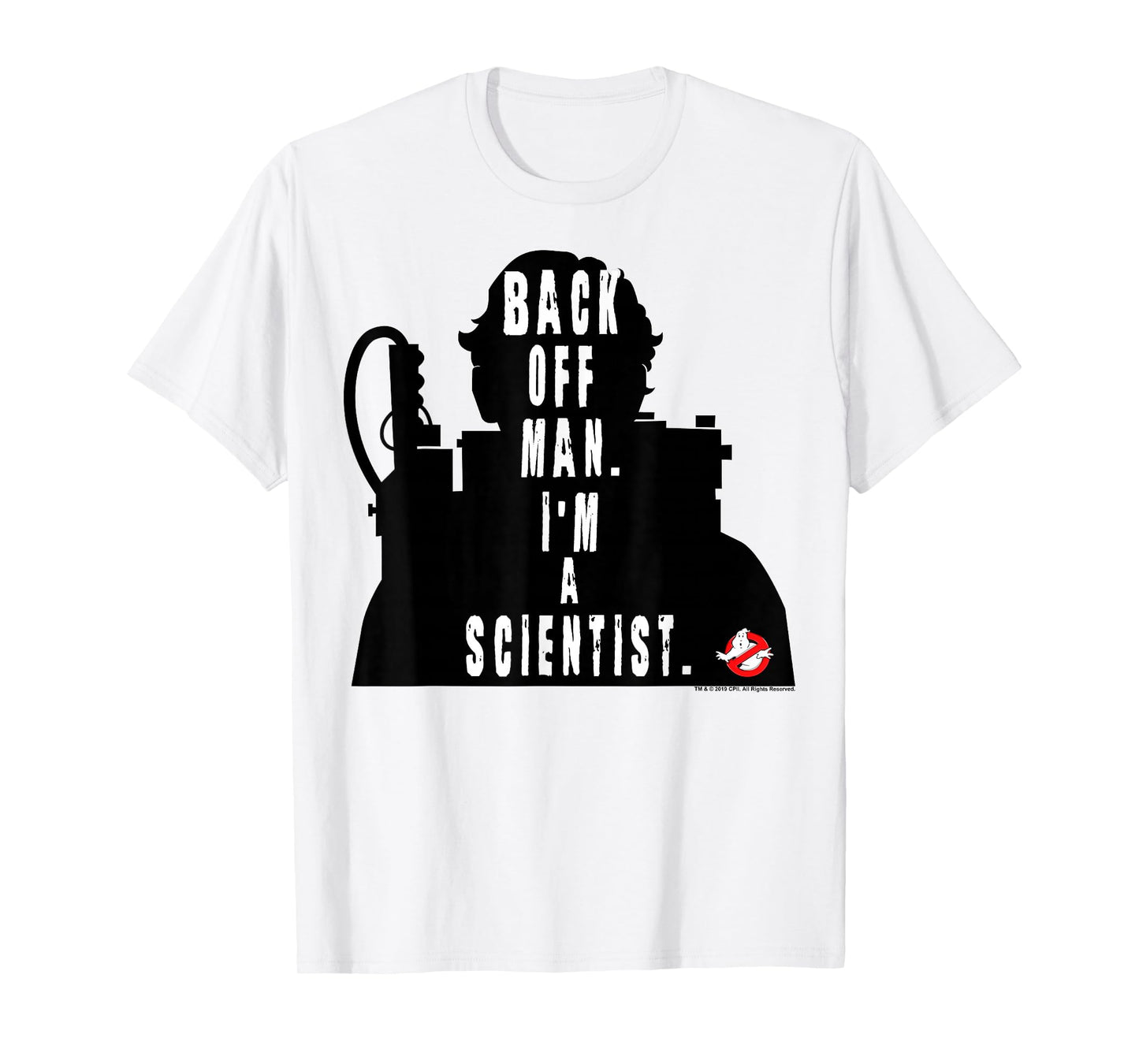Ghostbusters I'm A Scientist Silhouette T-Shirt