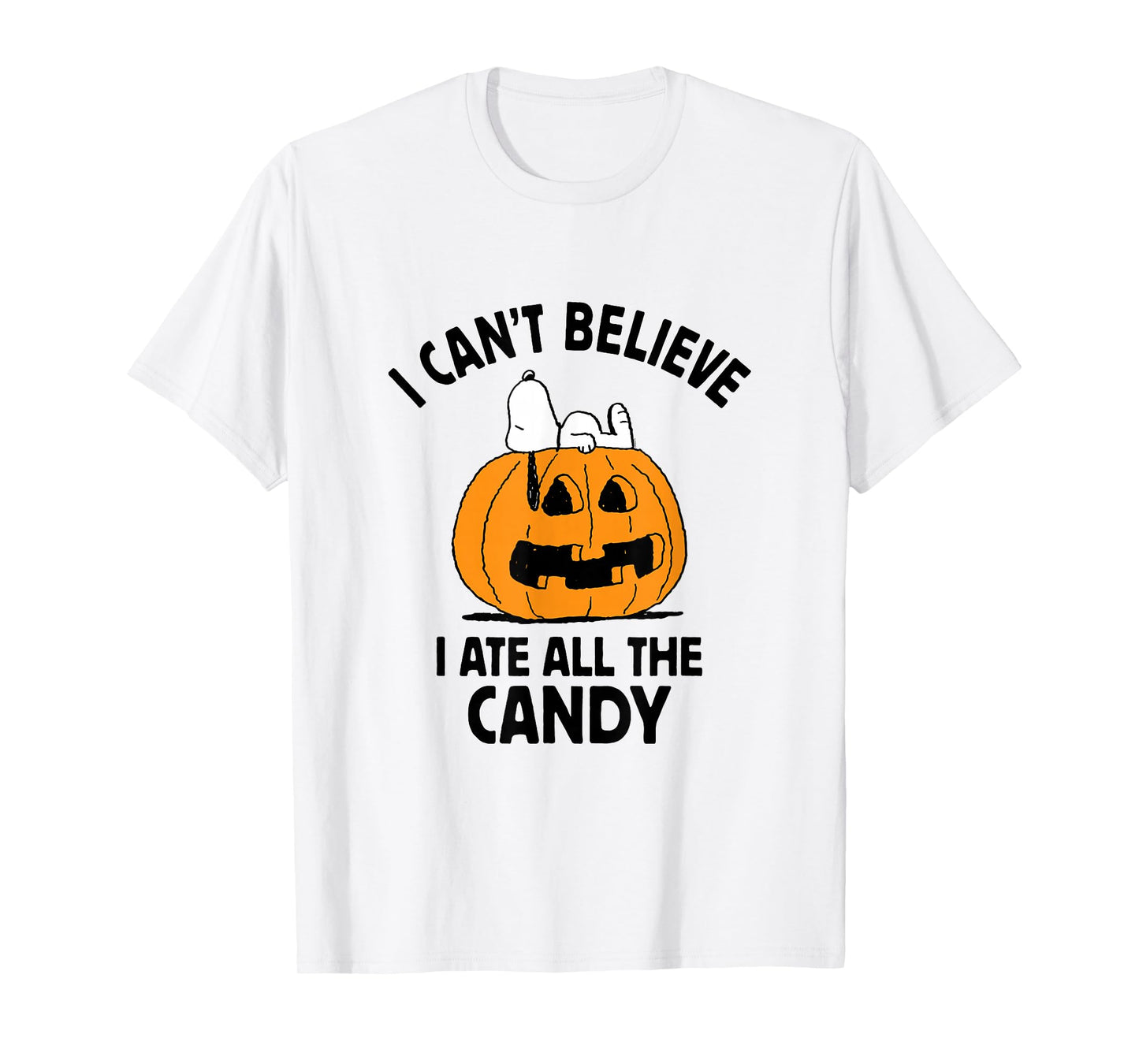 Peanuts Halloween Snoopy All The Candy T-Shirt