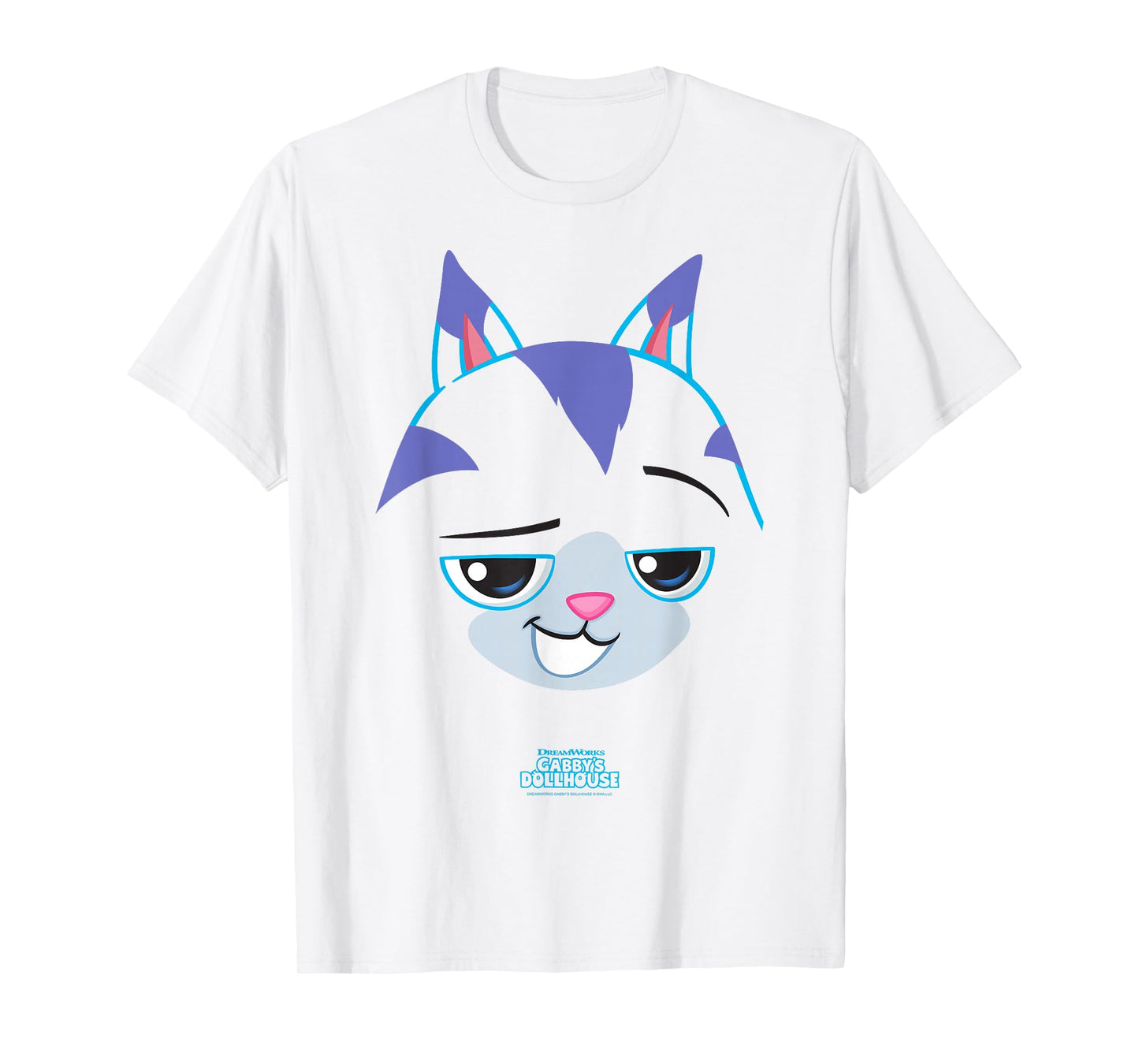 DreamWorks Gabby's Dollhouse CatRat Big Face Halloween T-Shirt