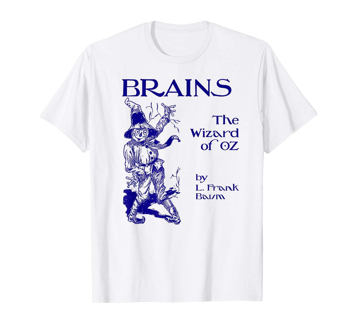 Use Your Brain Halloween Wizard of OZ Scarecrow T-Shirt
