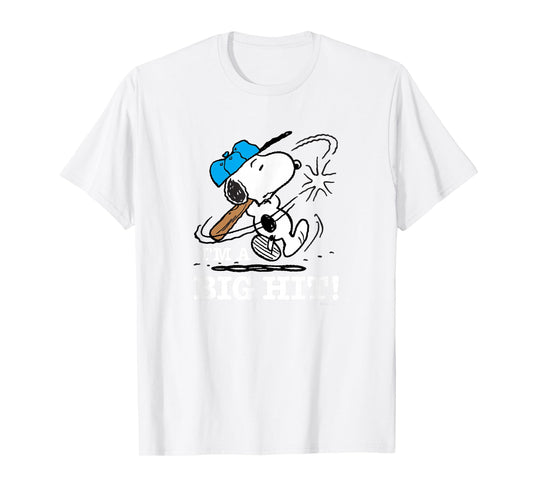 Peanuts - Snoopy Baseball Im A Big Hit T-Shirt