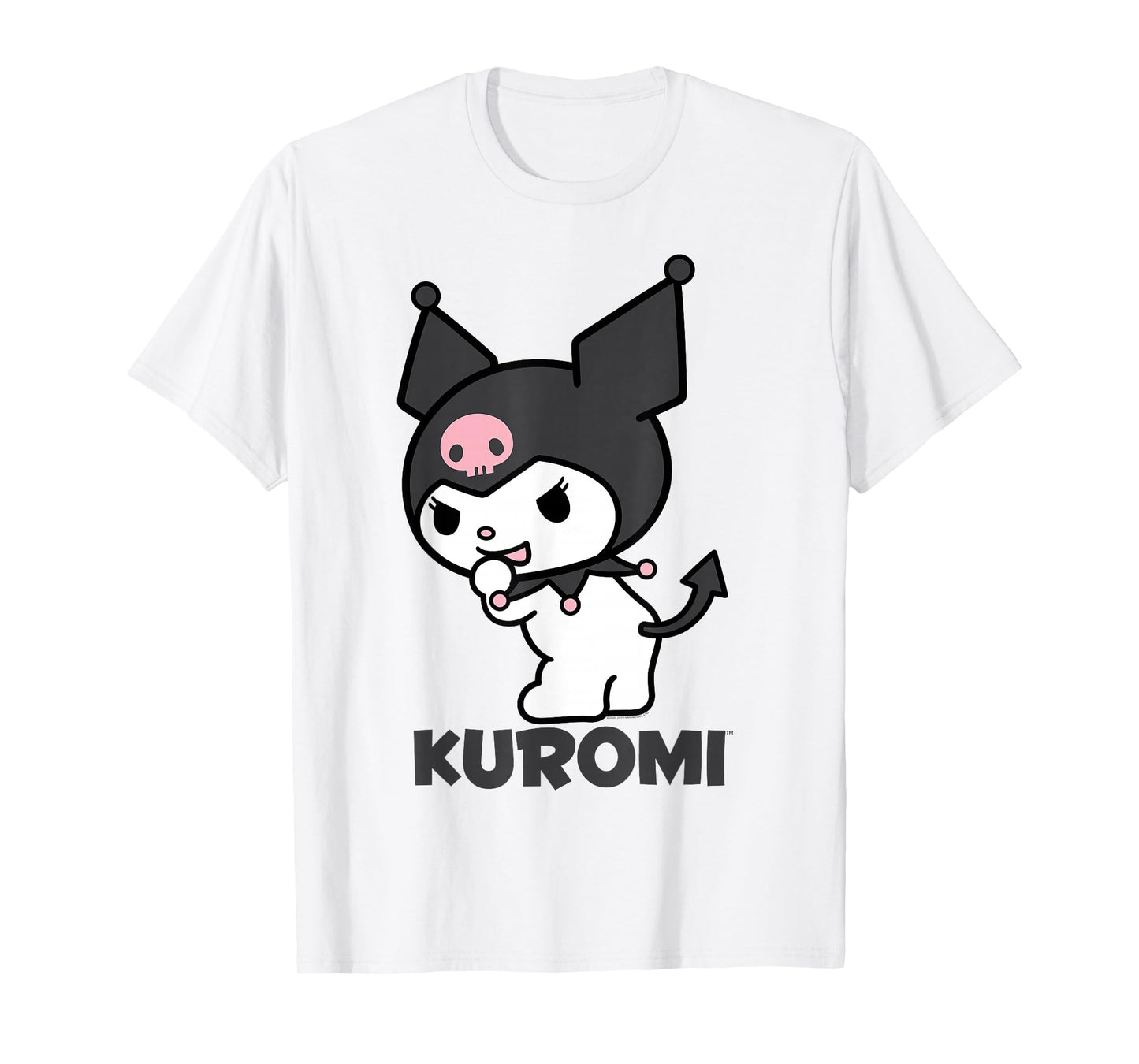 Sanrio Kuromi Backside Logo Tee Shirt T-Shirt