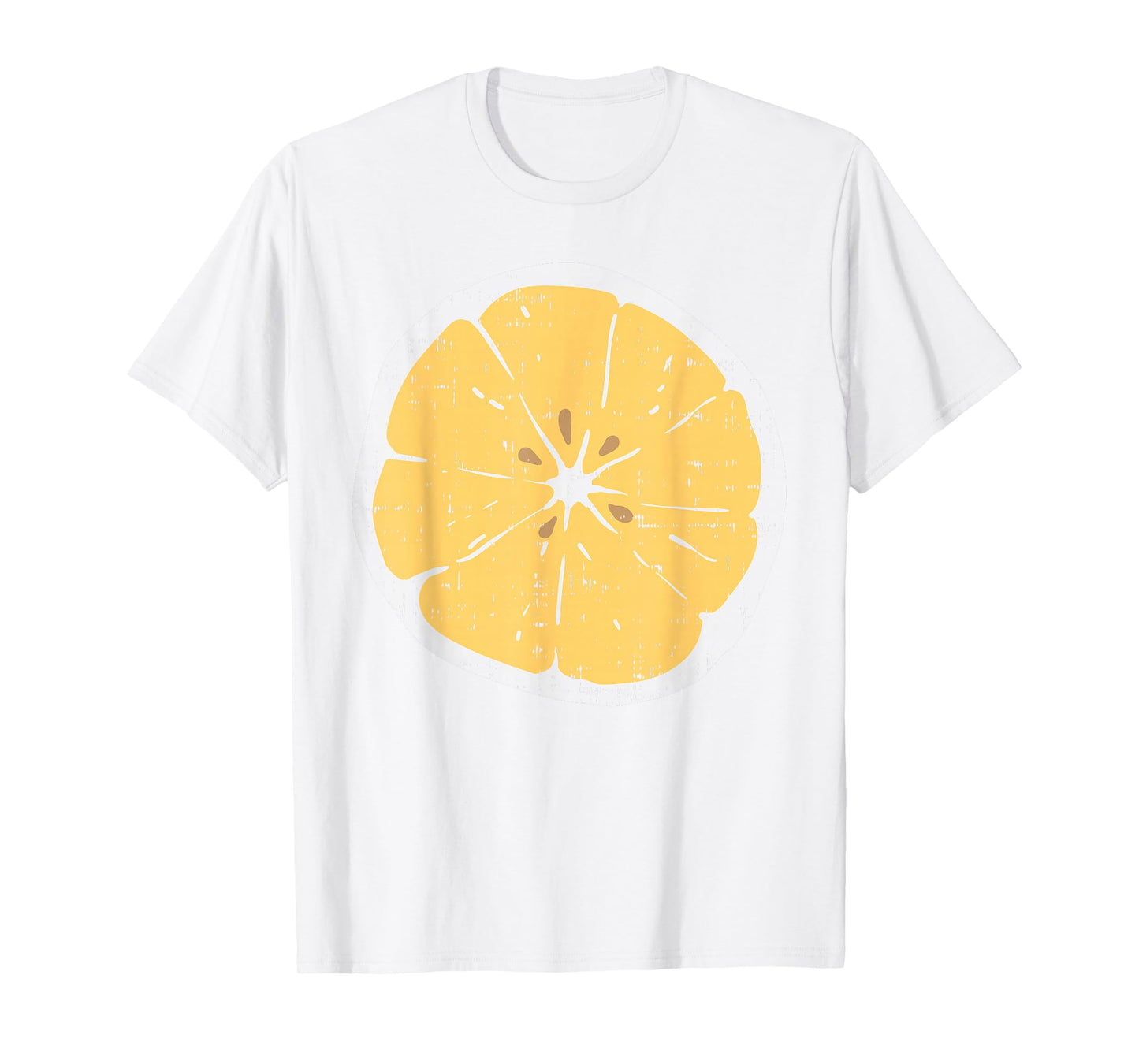 Lemon Funny Citrus Fruit Lazy DIY Easy Halloween Costume T-Shirt