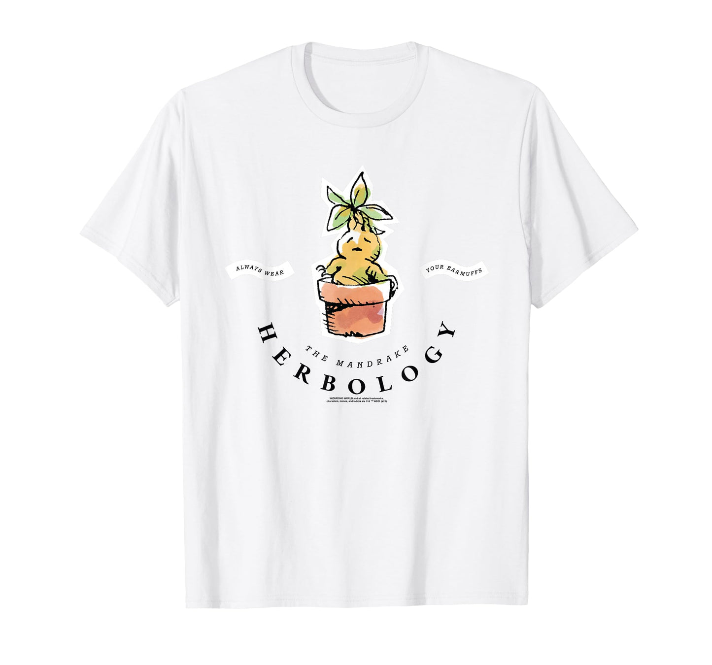 Harry Potter Herbology The Mandrake T-Shirt