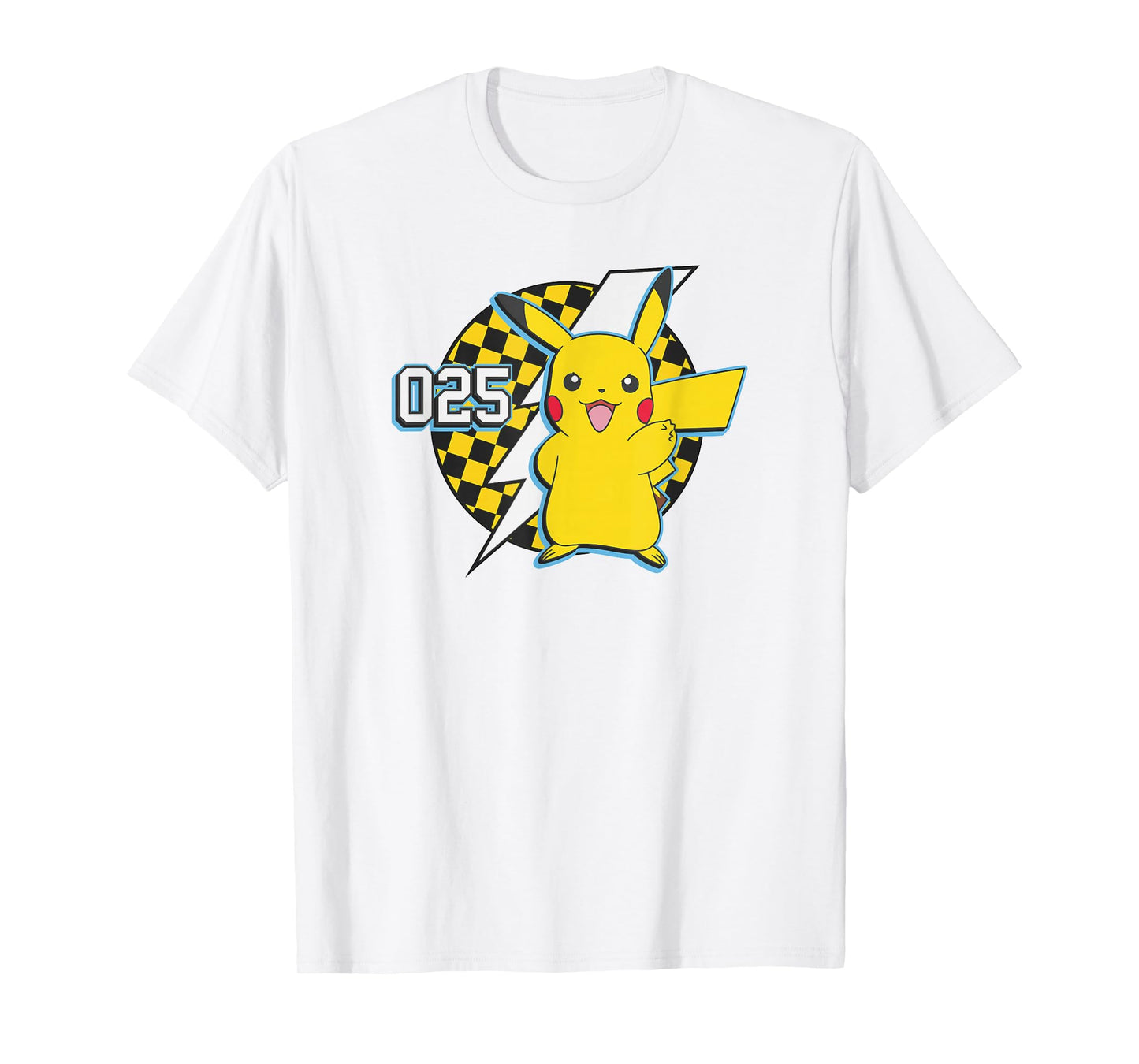 Pokémon Pikachu 025 Pika Racer Number Logo T-Shirt