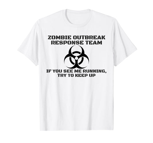 Cool Zombie T shirt For Men and Women Zombie Apocalypse Tee T-Shirt