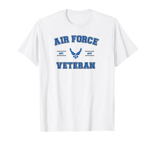 US AIR Force Veteran with Logo T-Shirt
