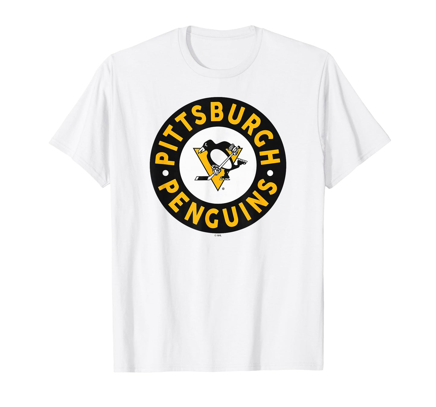 Pittsburgh Penguins Symbol Gray Officially Licensed T-Shirt