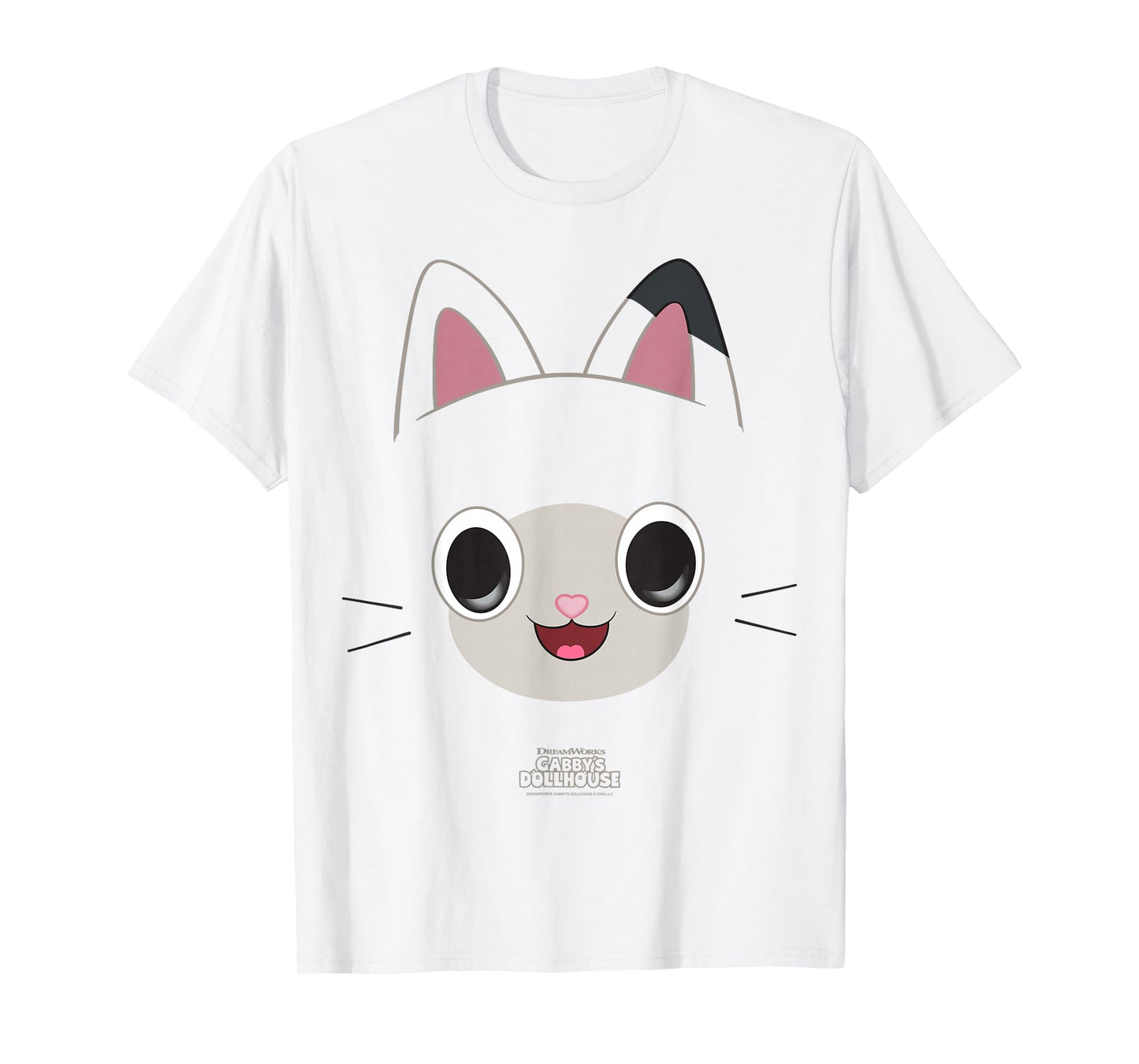 DreamWorks Gabby's Dollhouse Pandy Paws Big Face Halloween T-Shirt