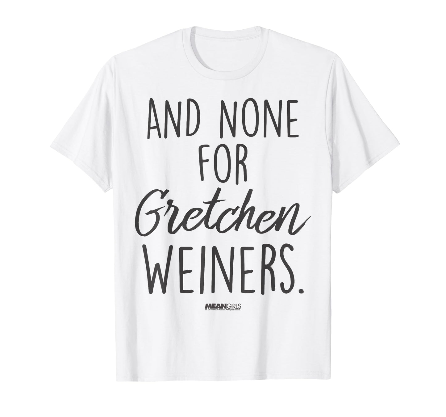 Mean Girls Gretchen Weiners Pink Graphic T-Shirt T-Shirt