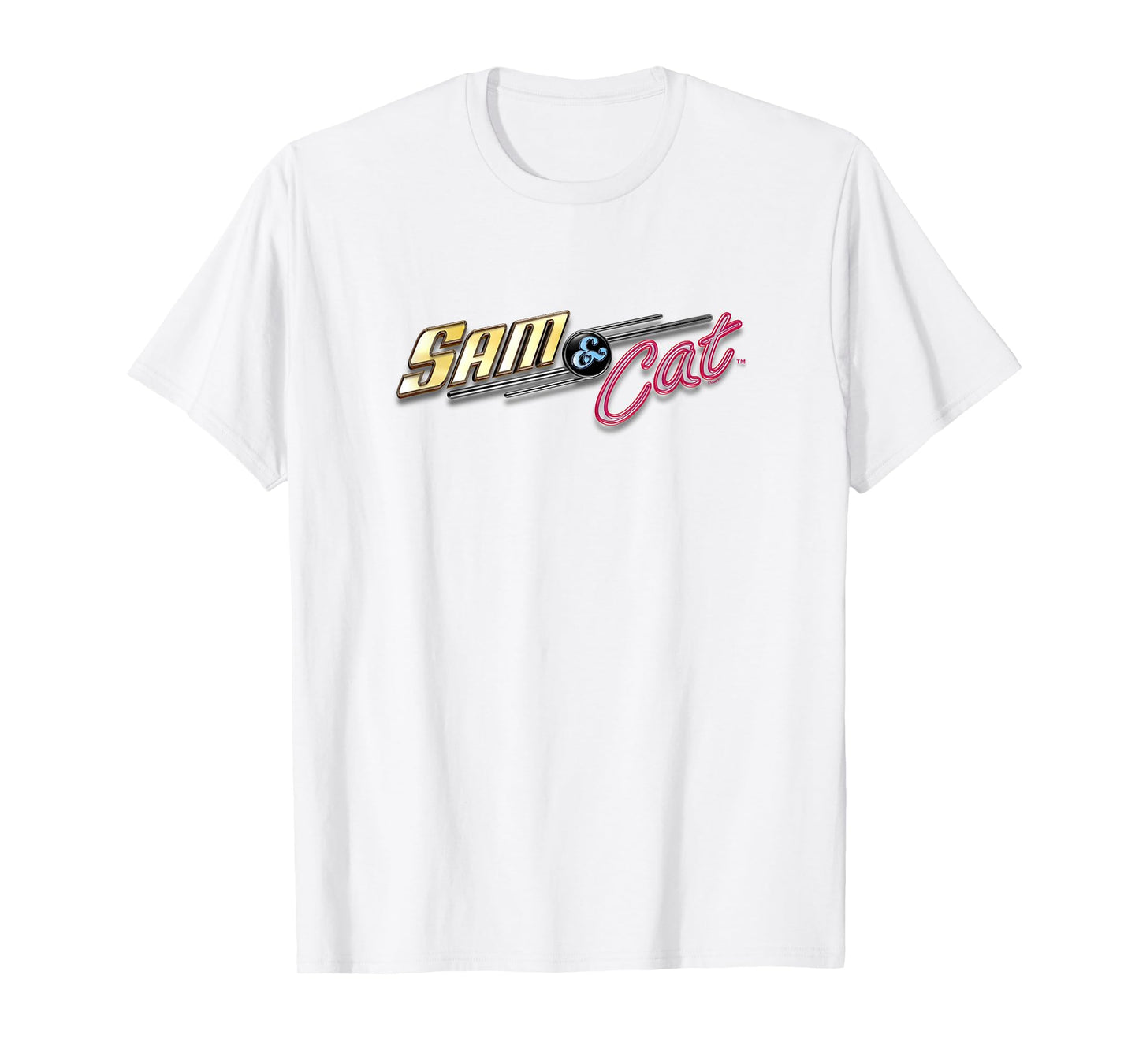 Sam and Cat Classic TV Show Chest Logo T-Shirt