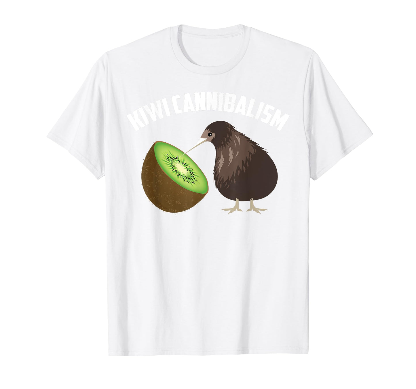 Kiwi Cannibalism Shirt | Cute Cannibalistic Bird Tee Gift T-Shirt