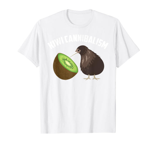 Kiwi Cannibalism Shirt | Cute Cannibalistic Bird Tee Gift T-Shirt