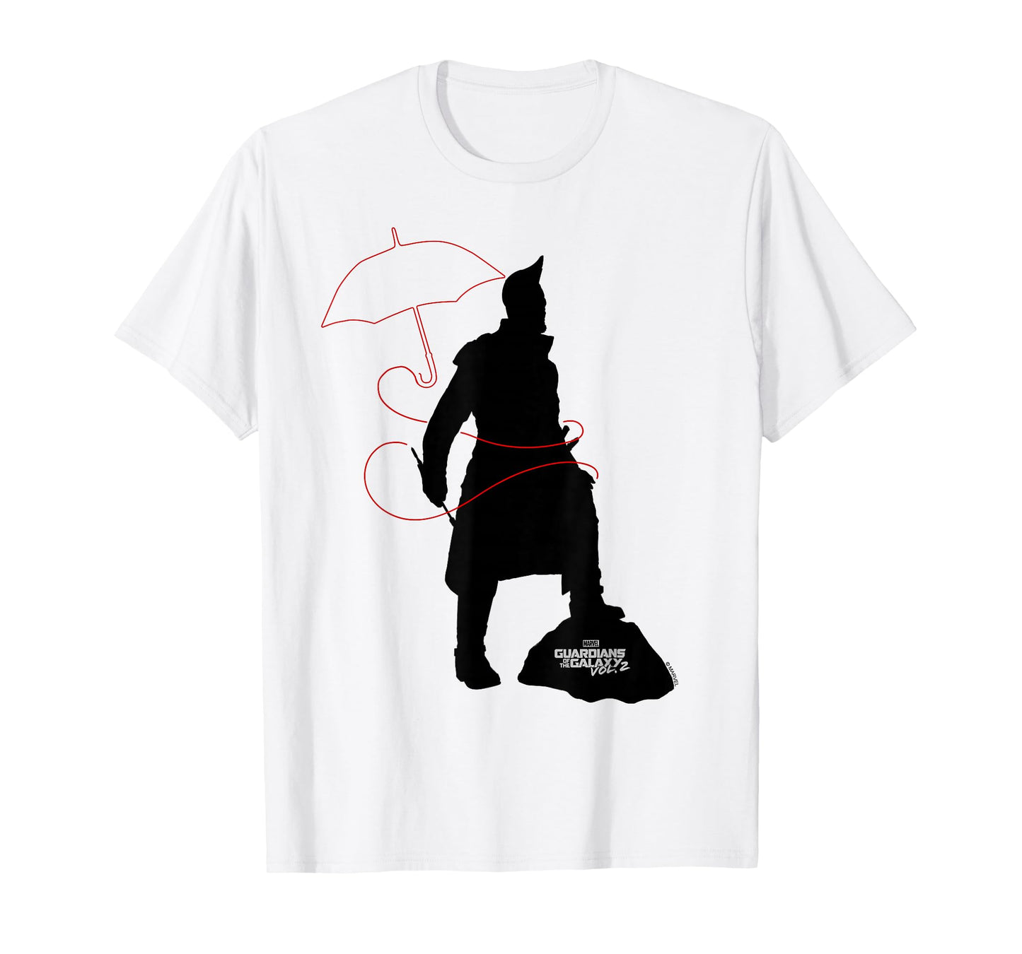 Marvel Guardians Vol 2 Yondu Red Yaka Arrow Umbrella T-Shirt T-Shirt