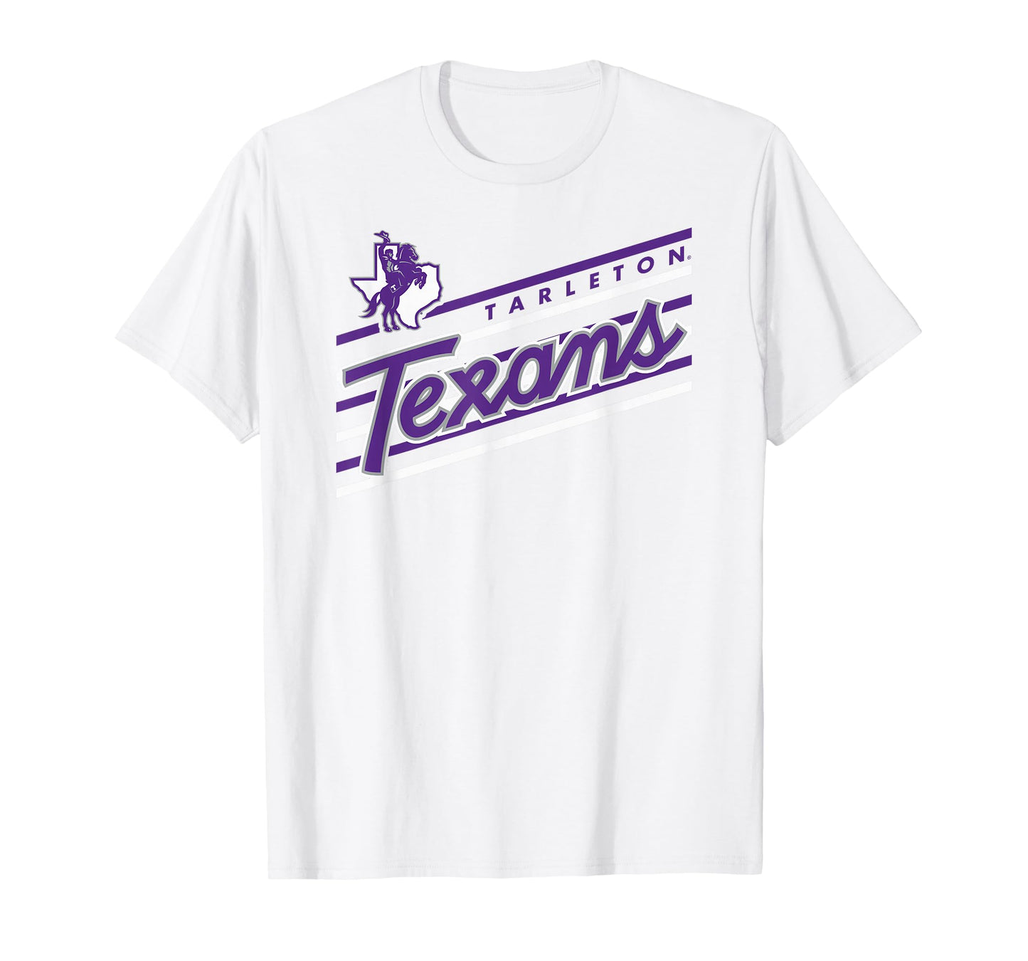 Tarleton State Texans Retro Performer Gray T-Shirt