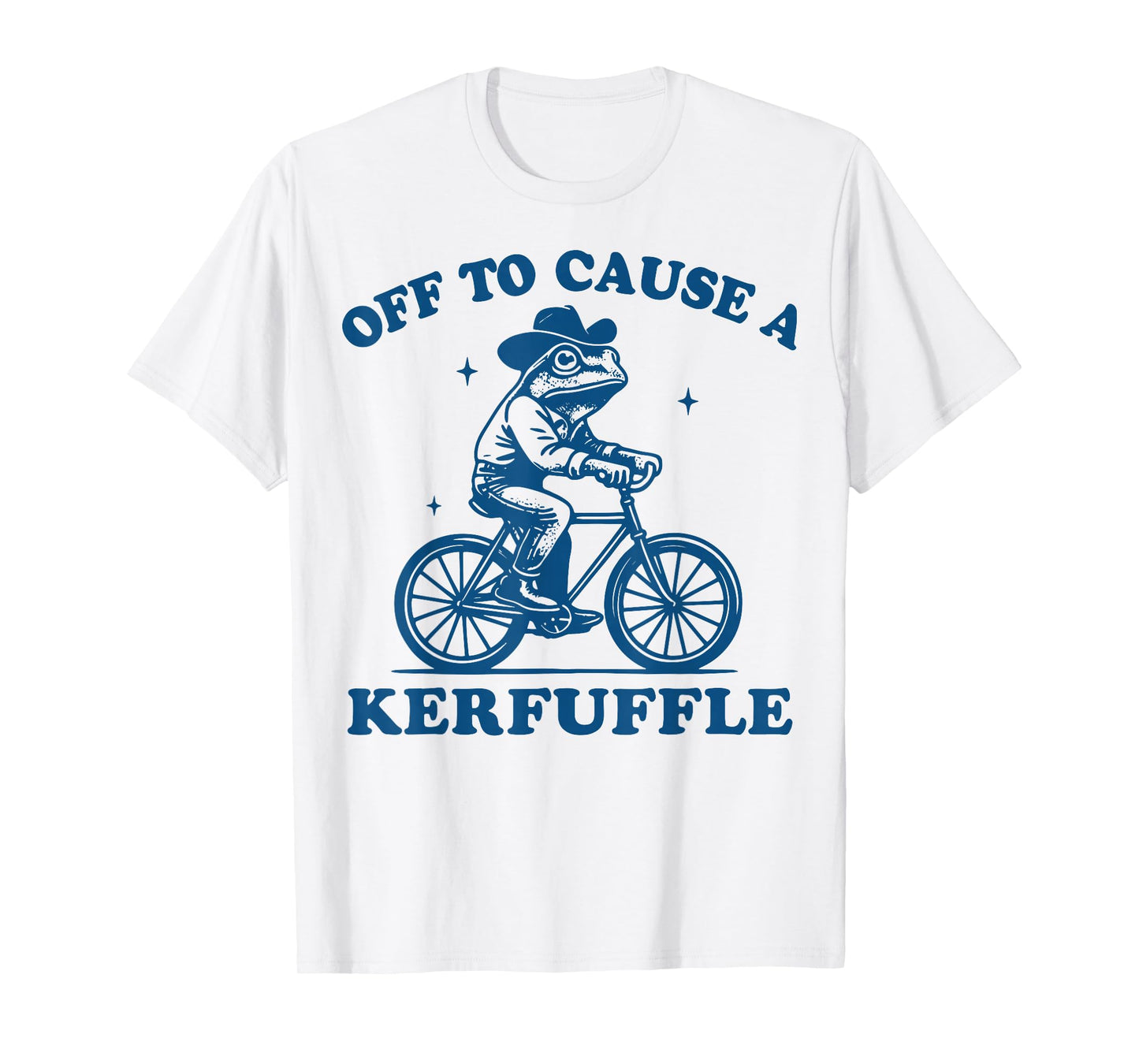 Off To Cause A Kerfuffle Frog T-Shirt