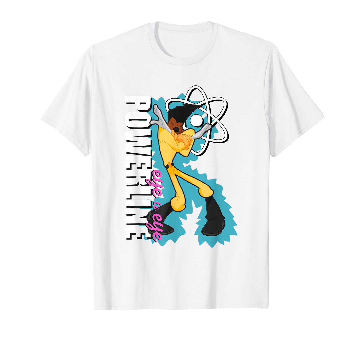 Disney A Goofy Movie Powerline Eye to Eye Dancing Portrait T-Shirt