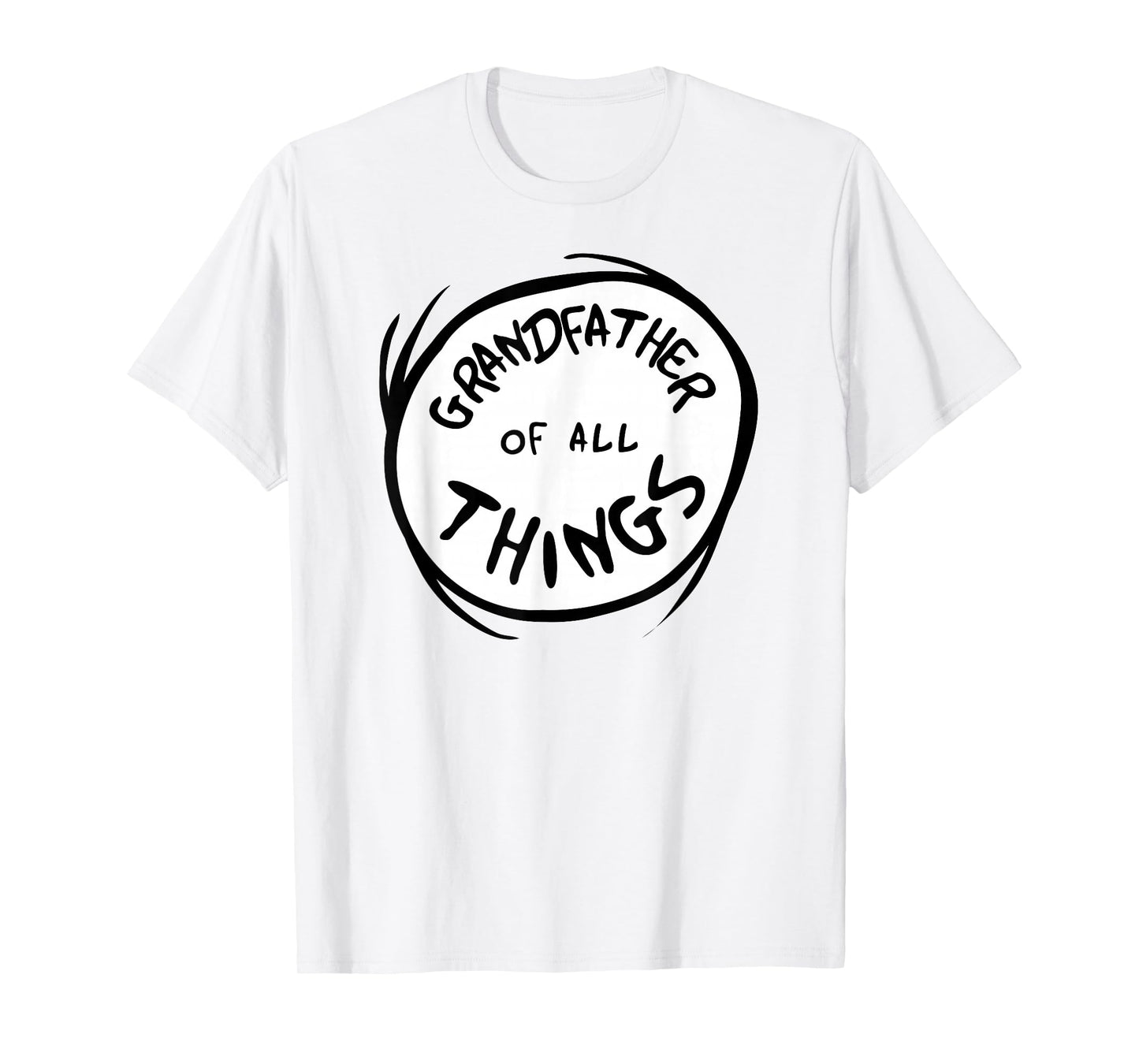 Dr. Seuss Grandfather of All Things Emblem Colour T-Shirt