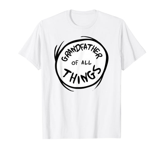 Dr. Seuss Grandfather of All Things Emblem Colour T-Shirt