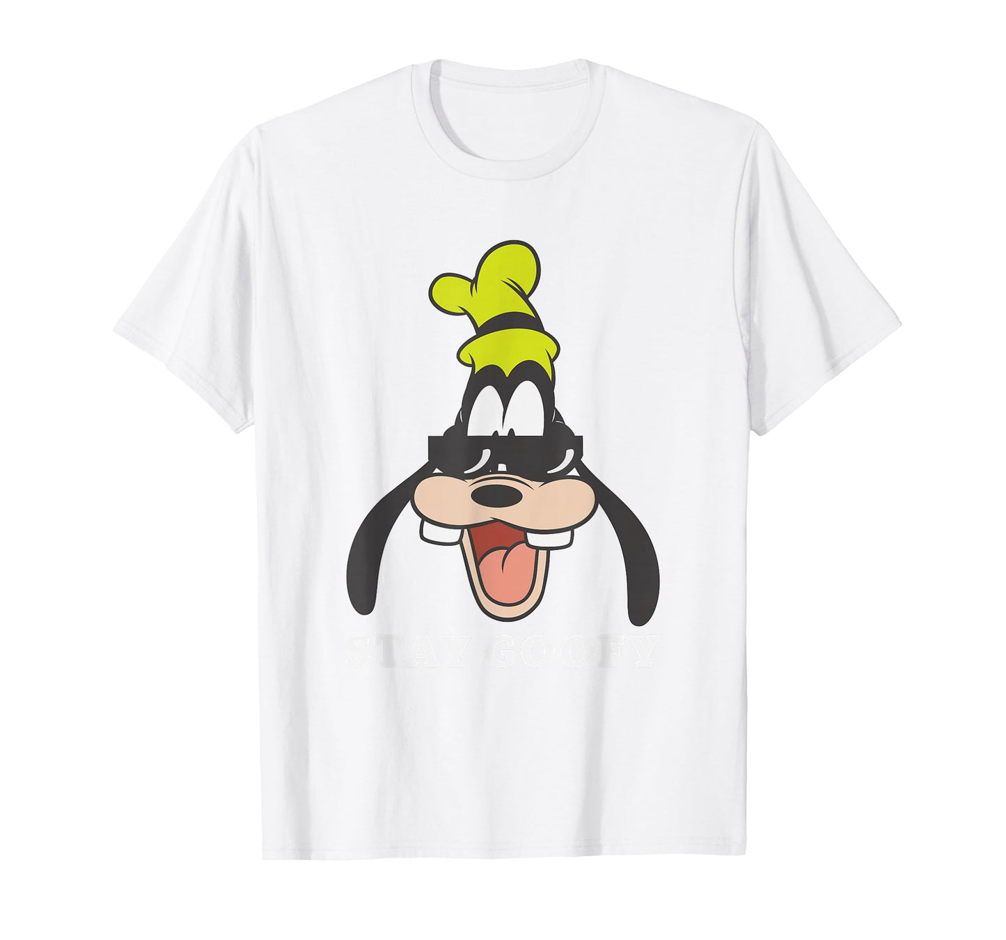 Disney Mickey and Friends Retro Stay Goofy Big Vintage T-Shirt