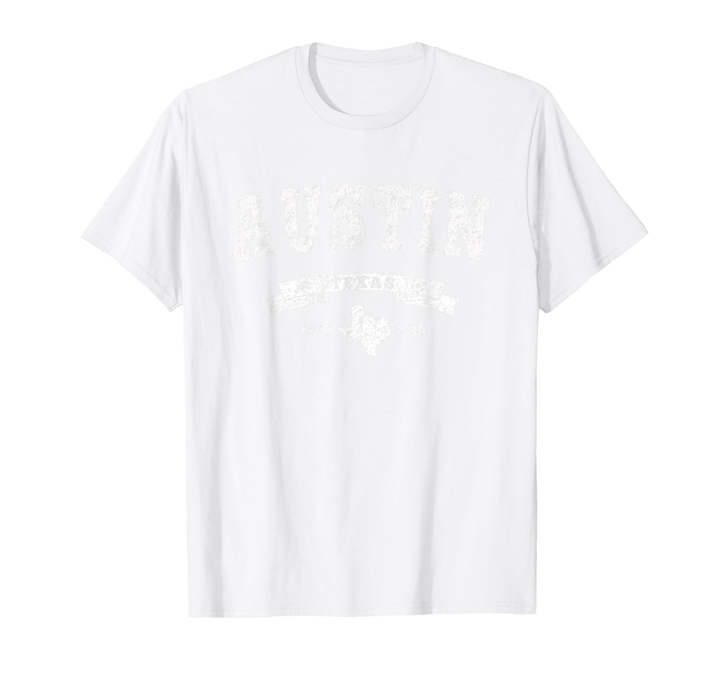 Vintage Austin Shirt Distressed Tee - TX Capital City T-Shirt