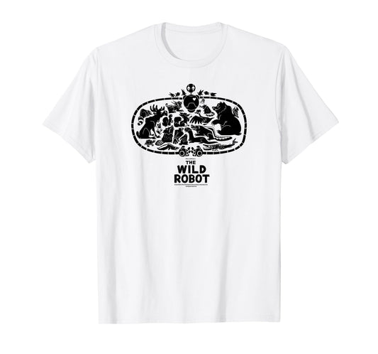 DreamWorks The Wild Robot Group Hug T-Shirt