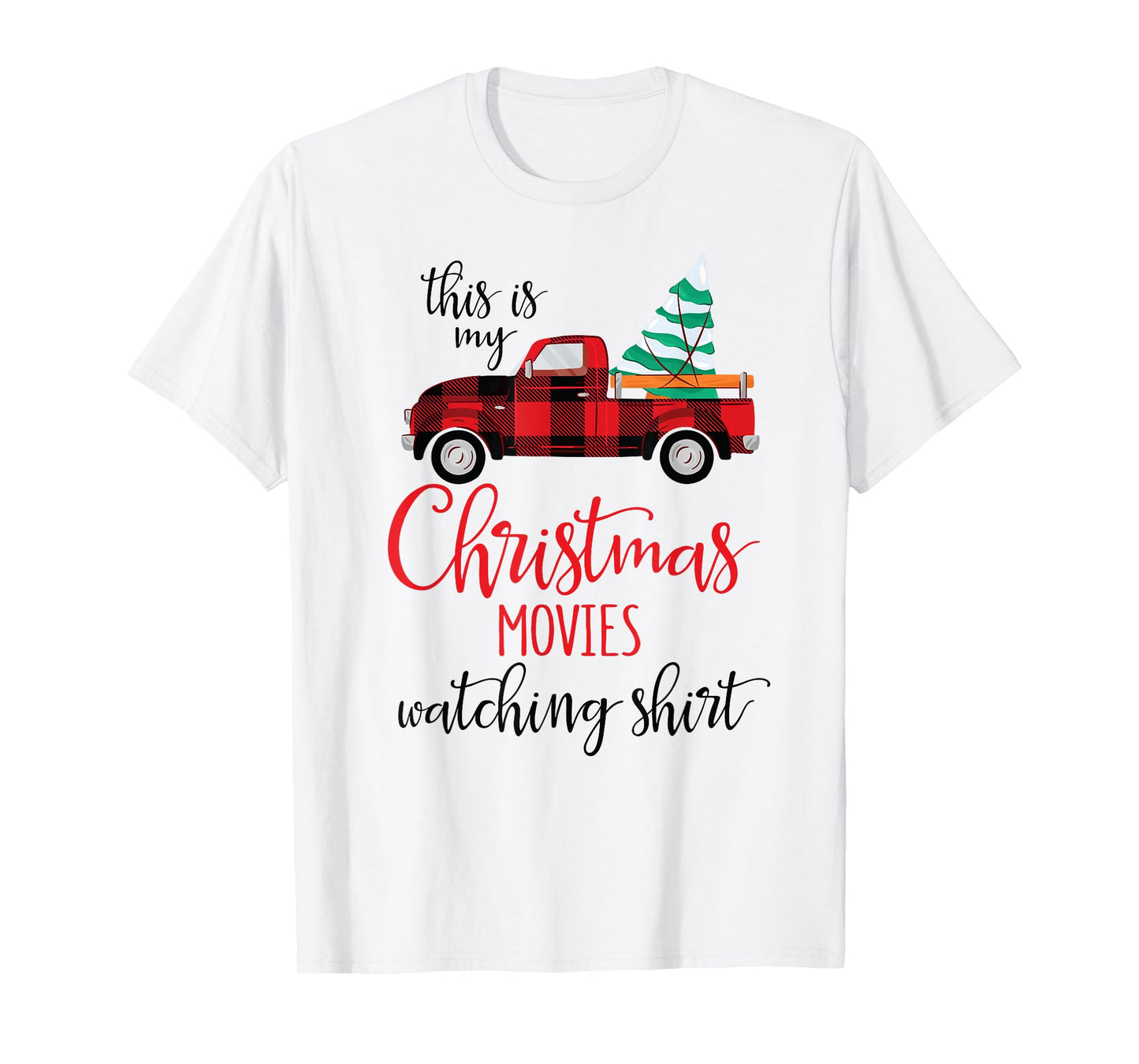 This is My Christmas Movies Watching Shirt Xmas Movie T-Shirt