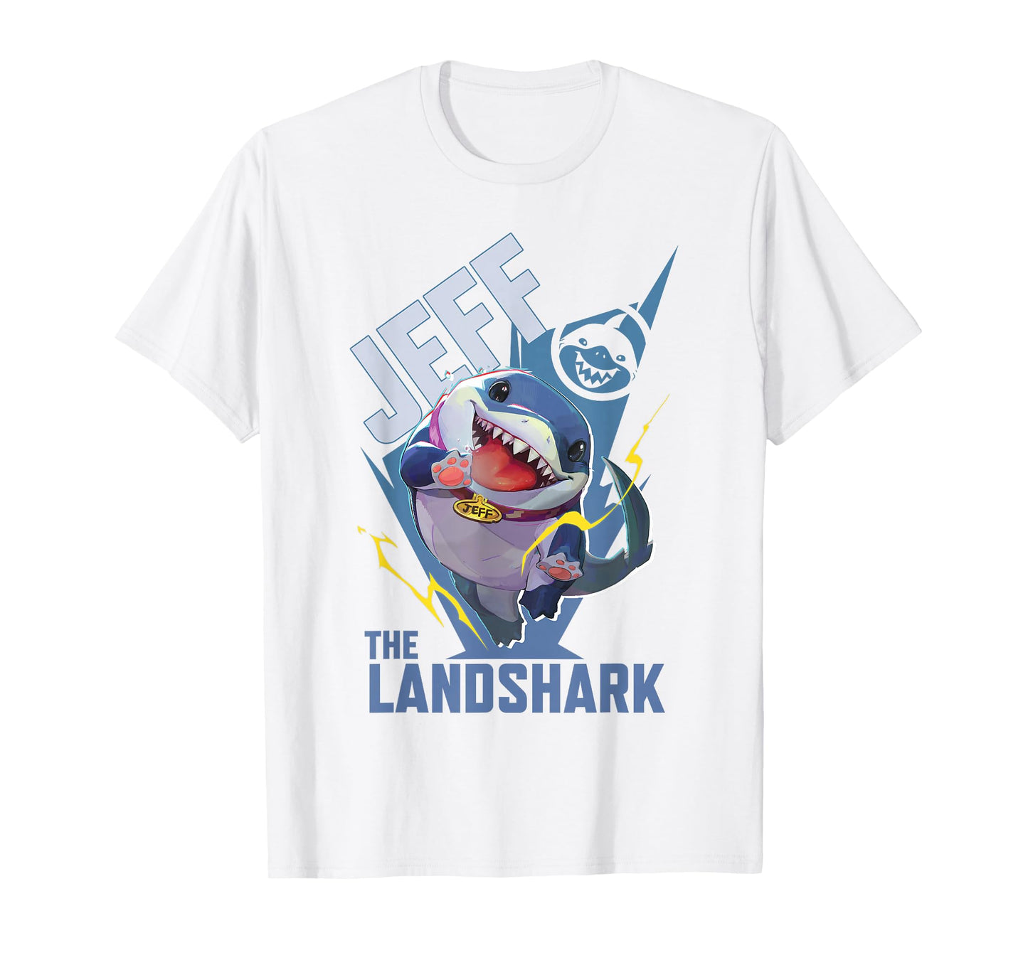 Marvel Rivals Jeff The Land Shark Cute Portrait T-Shirt
