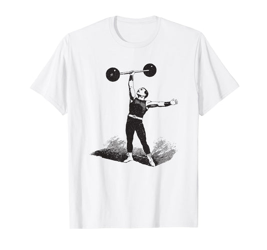 Big Texas Circus Old Time Strongman Weightlifter T-Shirt T-Shirt