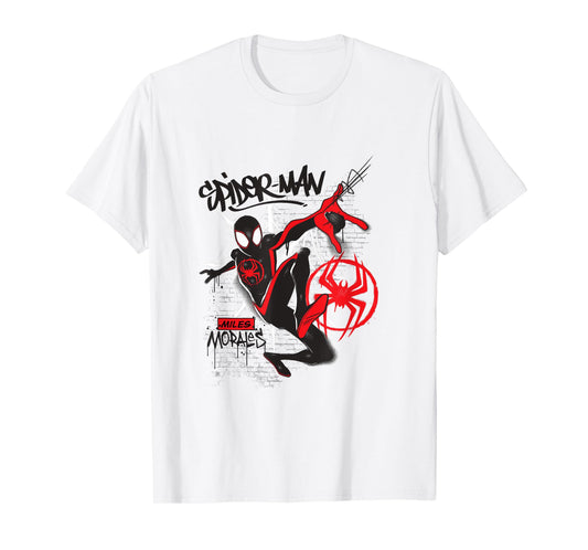 Marvel Comics Spider-Man Miles Morales Street T-Shirt