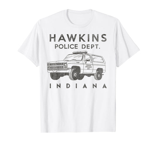 Netflix Stranger Things Hawkins Police Dept. Indiana T-Shirt