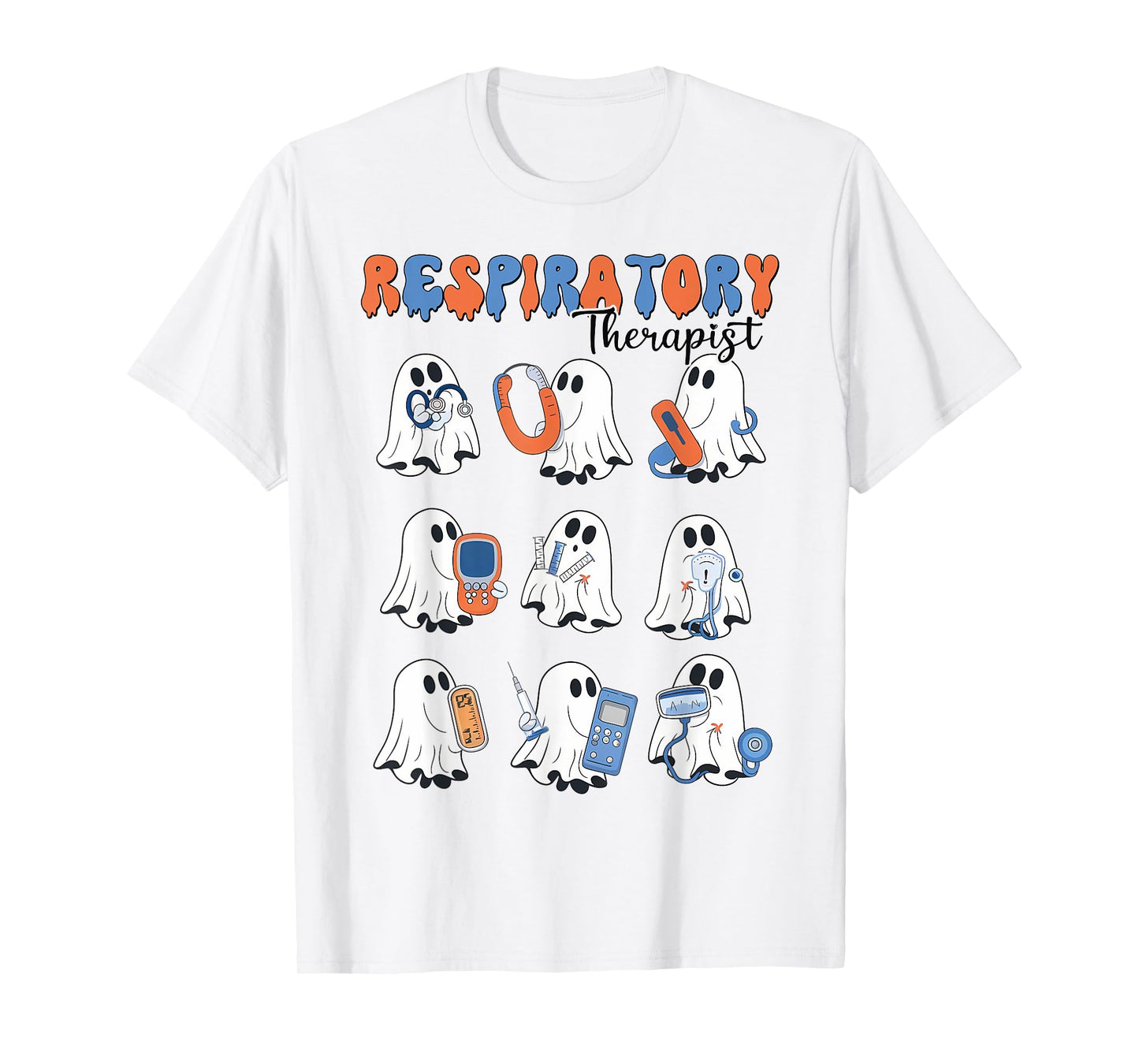 Respiratory therapist shirt halloween respiratory therapist T-Shirt