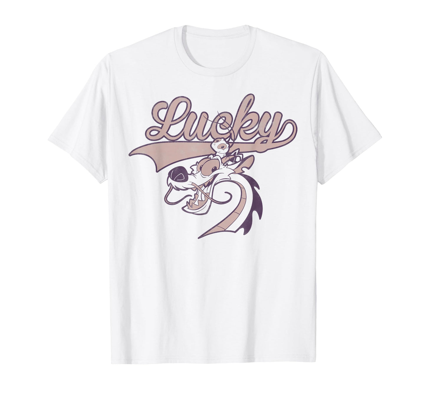 Disney Mulan Mushu and CRI-Kee Lucky Portrait T-Shirt