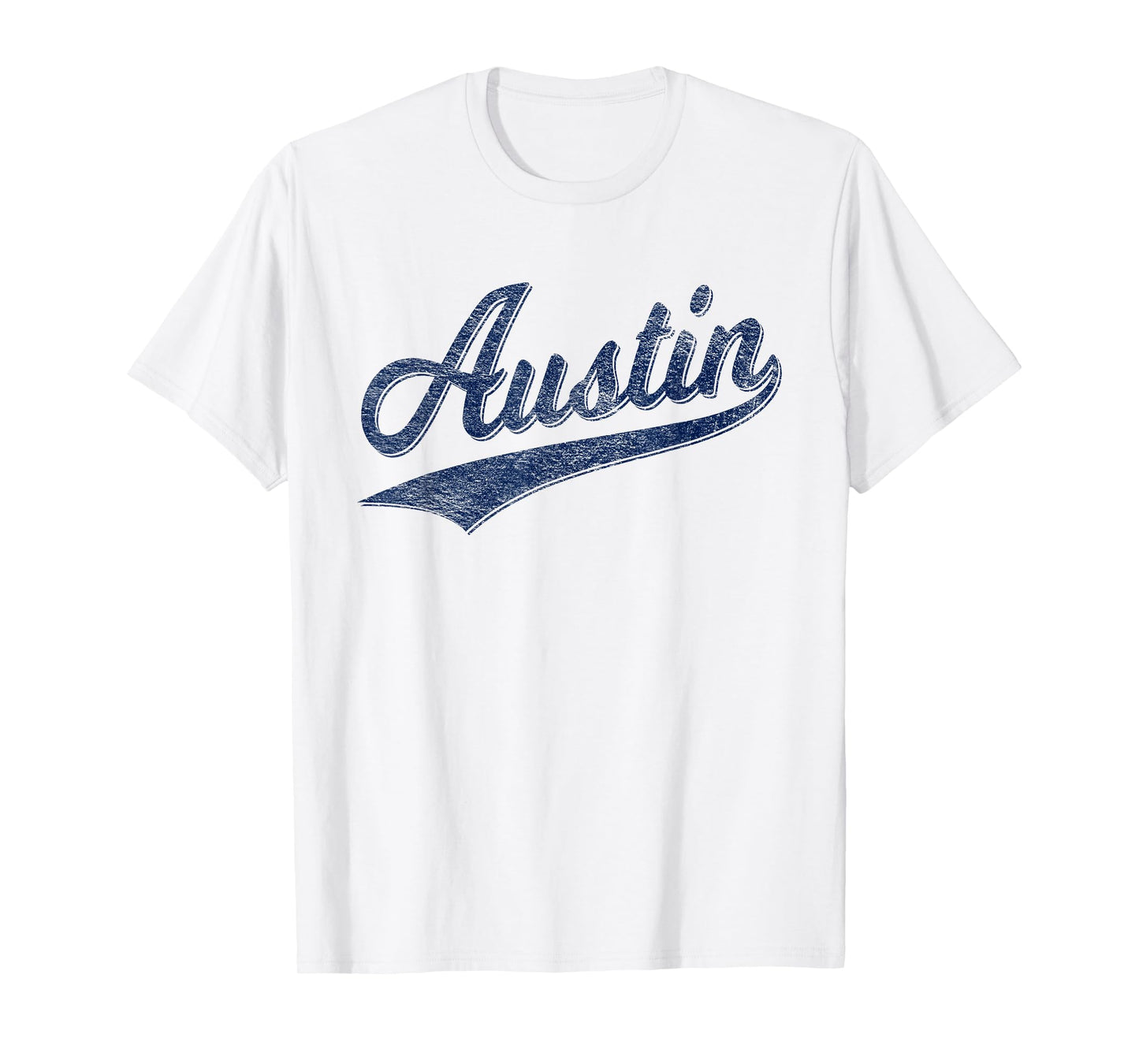 AUSTIN TEXAS VARSITY SCRIPT VINTAGE SPORTS JERSEY STYLE T-Shirt