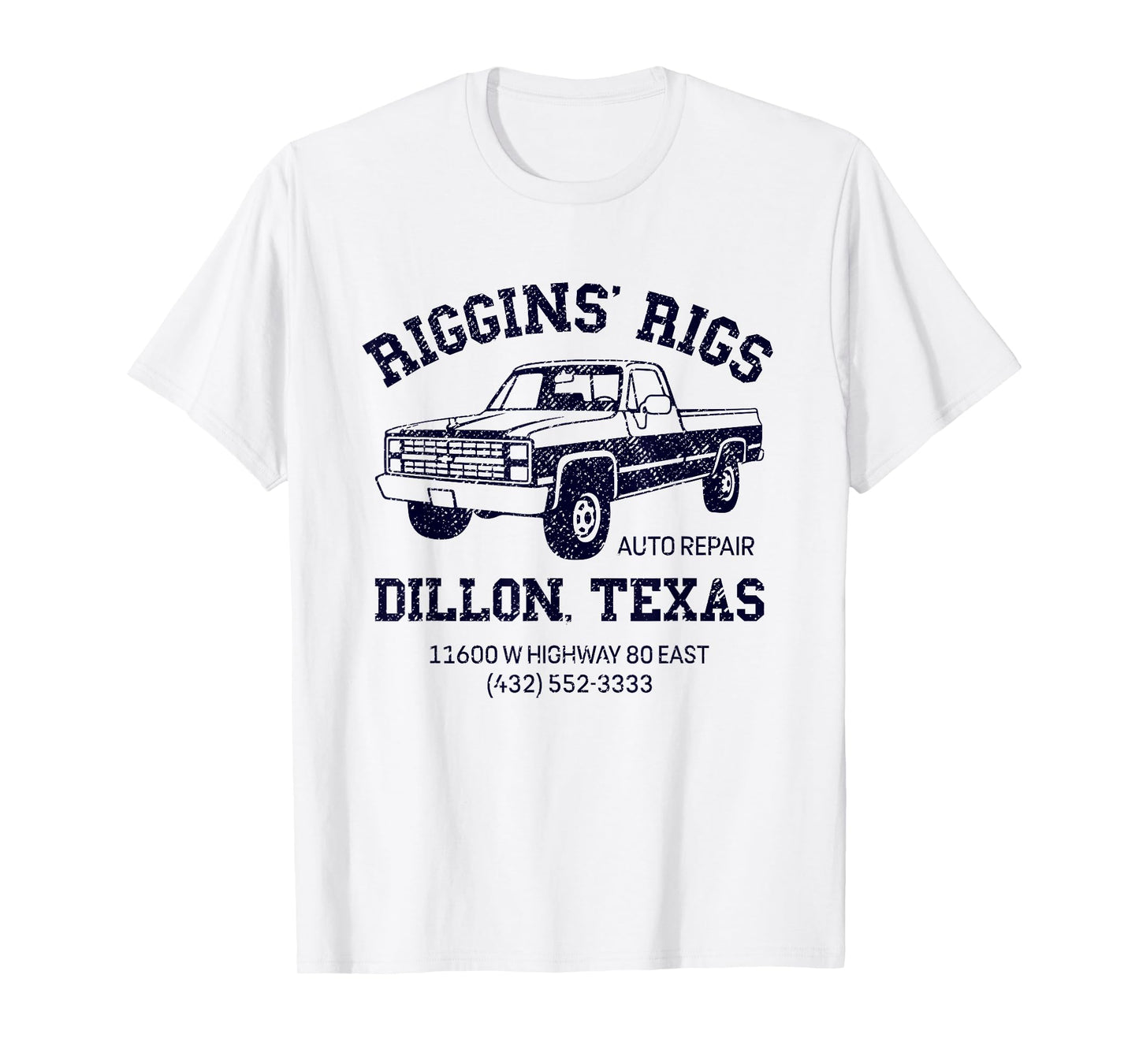 Dillon Texas Friday Night Football Player Fan Riggins Rigs T-Shirt