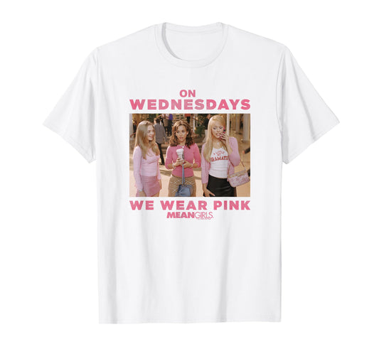 Mean Girls Wednesdays We Wear Pink T-Shirt