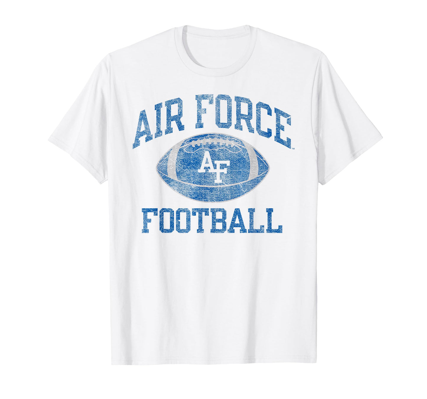 Air Force Falcons Football Intensity White T-Shirt