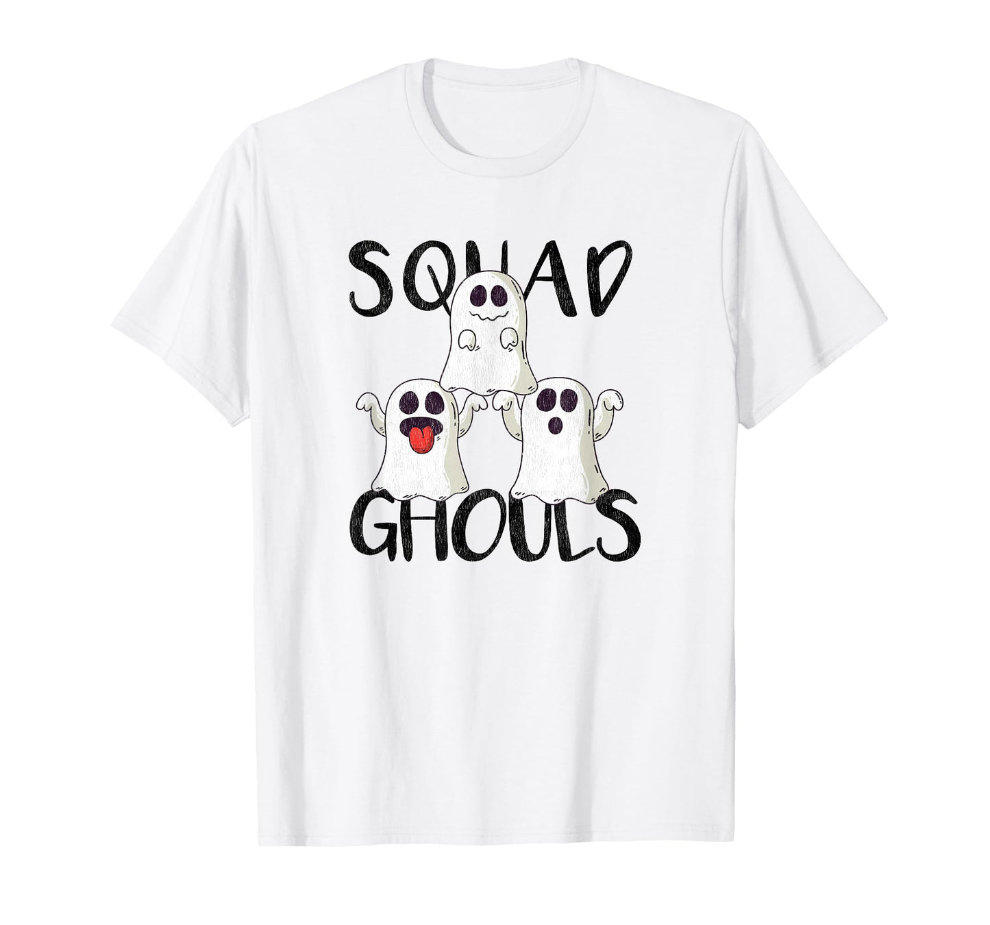 Squad Ghouls Cheerleading Halloween T-Shirt