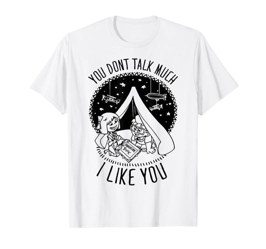 Disney Pixar Up Tee I Like You Carl Ellie Graphic T-Shirt T-Shirt