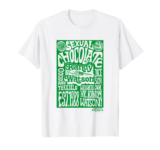 Coming To America Randy Watson Green Sexual Chocolate T-Shirt