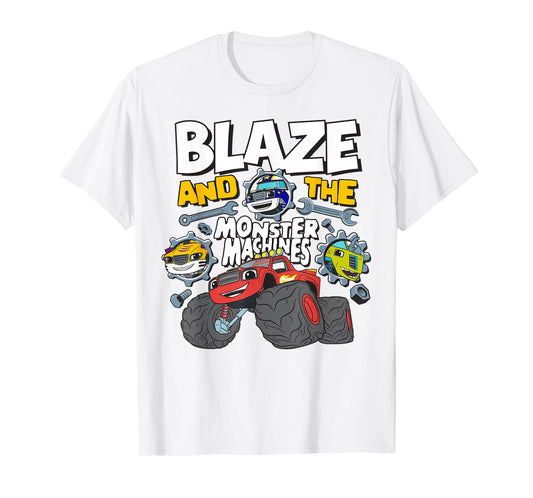 Blaze & The Monster Machines Group T-Shirt T-Shirt