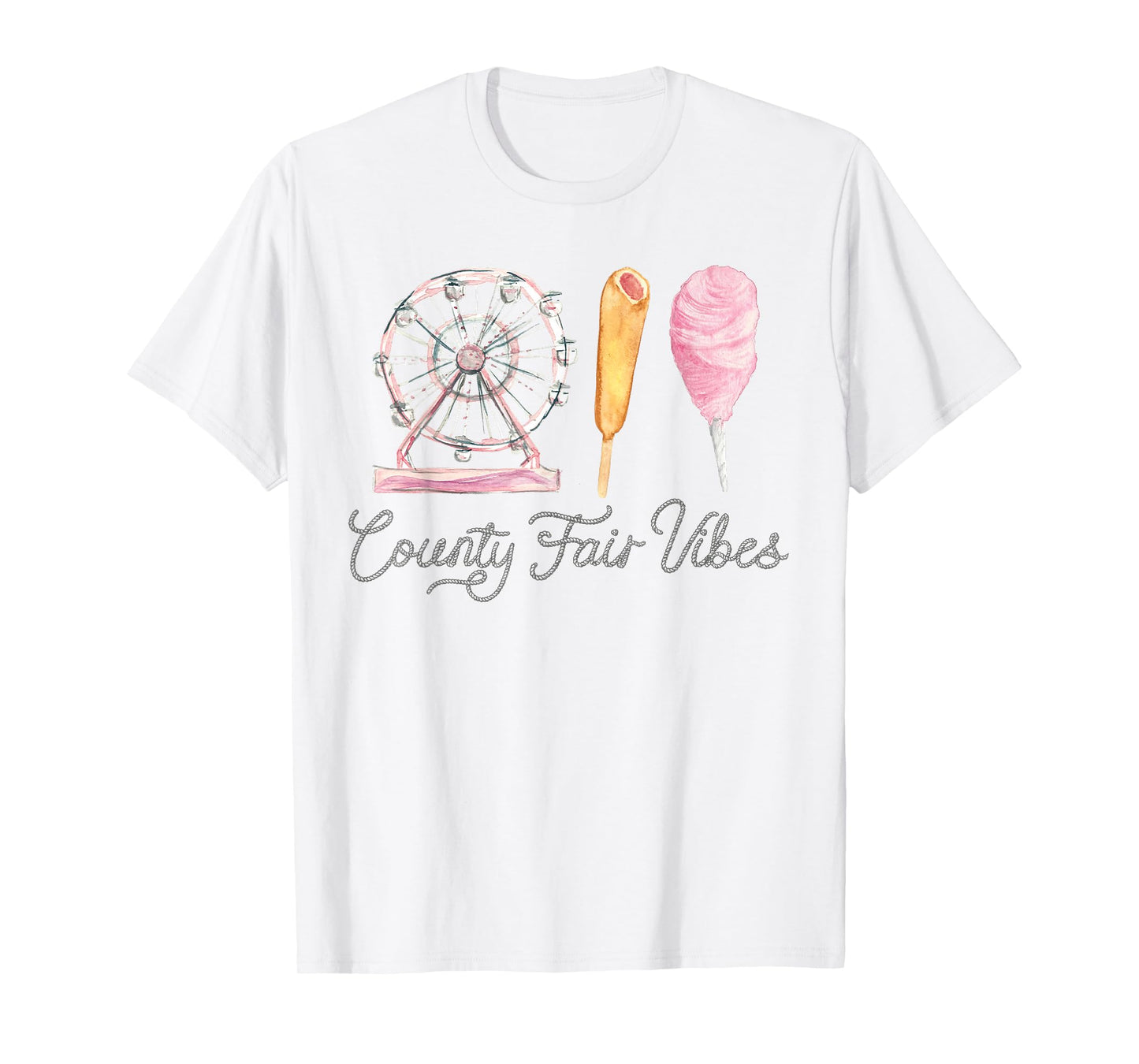 COUNTY FAIR VIBES, FAIR THEMED BIRTHDAY, RODEO OUTFIT T-Shirt