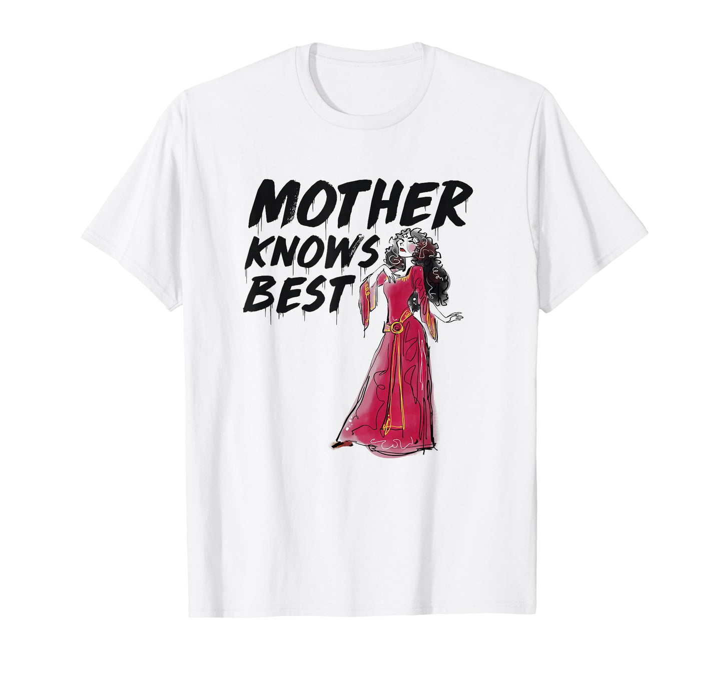 Disney Villains Mother Gothel Knows Best T-Shirt Small