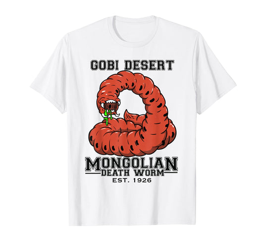 Mongolian Death Worm Cryptid T-Shirt